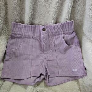 Hammies Powder Purple Corduroy Women Shorts NWT